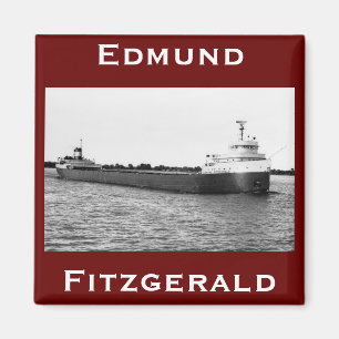 The Edmund Fitzgerald on the St. Clair River Magnet