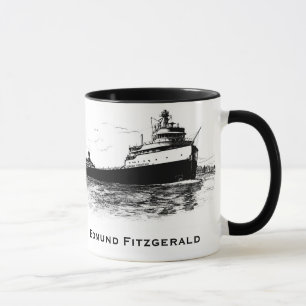 The Edmund Fitzgerald on the St. Clair River Mug