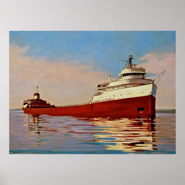 The Edmund Fitzgerald Poster (Front)
