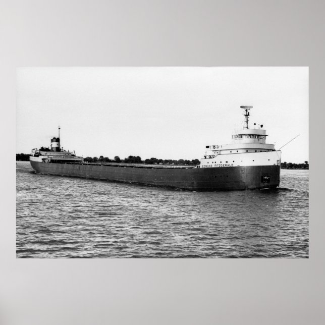 The Edmund Fitzgerald Poster (Front)
