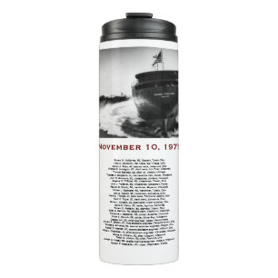 The Edmund Fitzgerald with Crew Names Mug