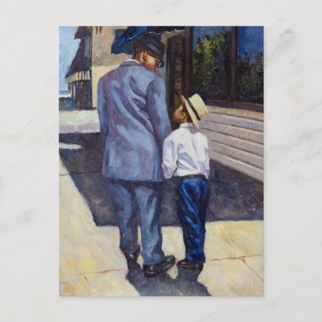 The Education of a King 2001 Postcard (Front)