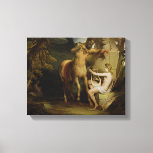 The Education of Achilles, c.1772 (oil on canvas) Canvas Print