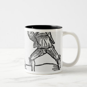 The Education of Pantagruel, illustration Two-Tone Coffee Mug