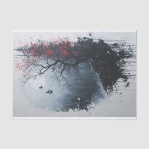 The Eerie Woods Tissue Paper