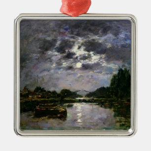 The Effect of the Moon, 1891 (oil on canvas) Metal Tree Decoration