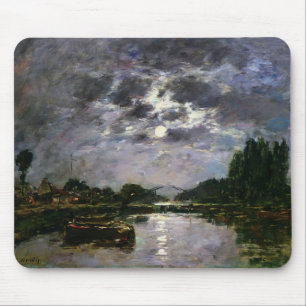 The Effect of the Moon, 1891 (oil on canvas) Mouse Mat