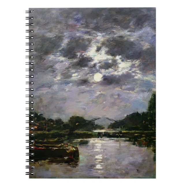 The Effect of the Moon, 1891 (oil on canvas) Notebook (Front)