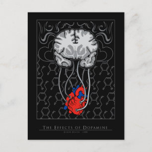 The Effects of Dopamine - Postcard