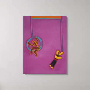 The Effortless Dance 2007 Canvas Print