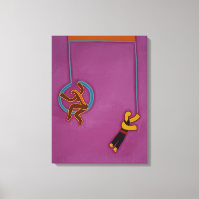 The Effortless Dance 2007 Canvas Print (Front)