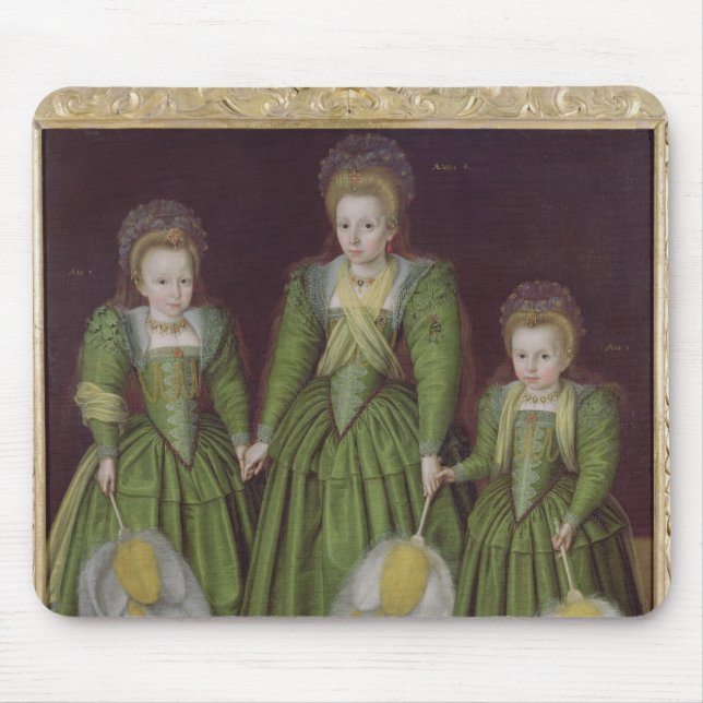 The Egerton Sisters, 1601/02 Mouse Mat (Front)
