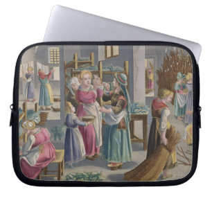 The Eggs Duly Hatch into Worms, they are Covered b Laptop Sleeve