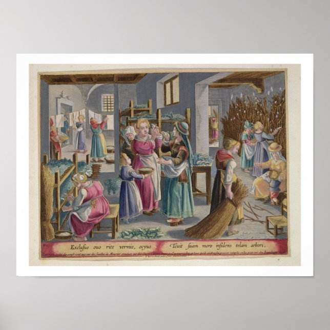 The Eggs Duly Hatch into Worms, they are Covered b Poster (Front)