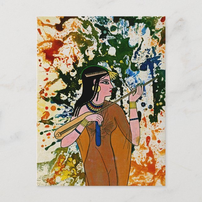 The Egyptian Enchantress by Michael Moffa Postcard (Front)