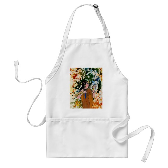 The Egyptian Enchantress by Michael Moffa Standard Apron (Front)
