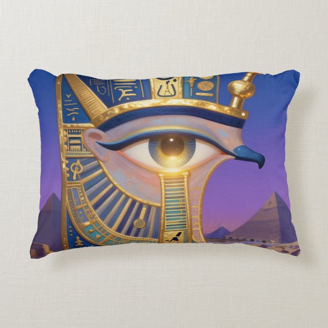 The Egyptian Eye´2 Decorative Cushion (Front)