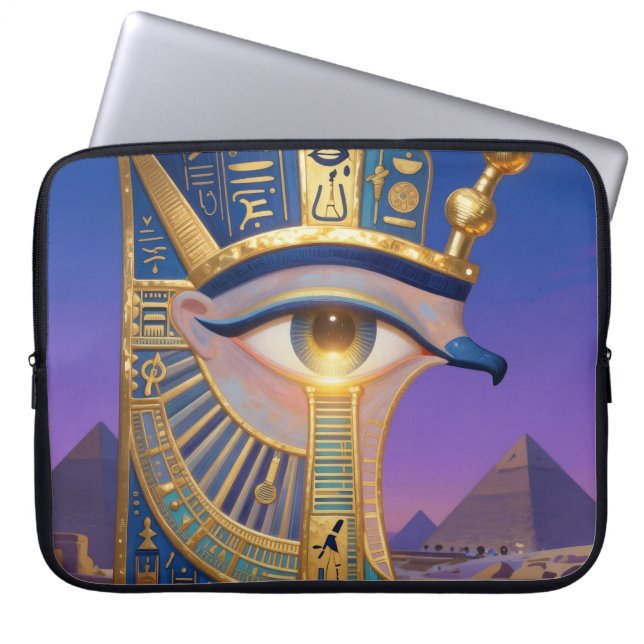 The Egyptian Eye´2 Laptop Sleeve (Front)