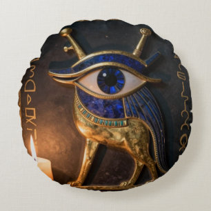The Egyptian Eye´2 Round Cushion