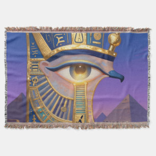 The Egyptian Eye´2 Throw Blanket
