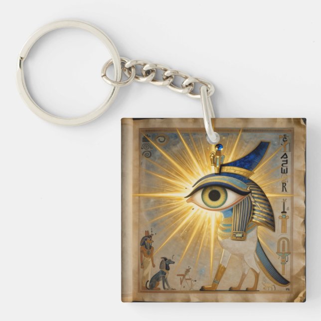 The Egyptian Eye´6 Key Ring (Front)