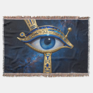 The Egyptian Eye´7 Throw Blanket