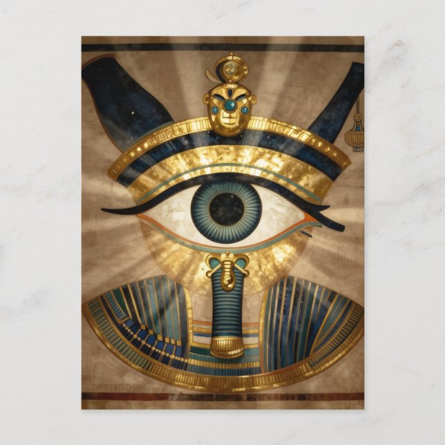 The Egyptian Eye´9 Holiday Postcard (Front)