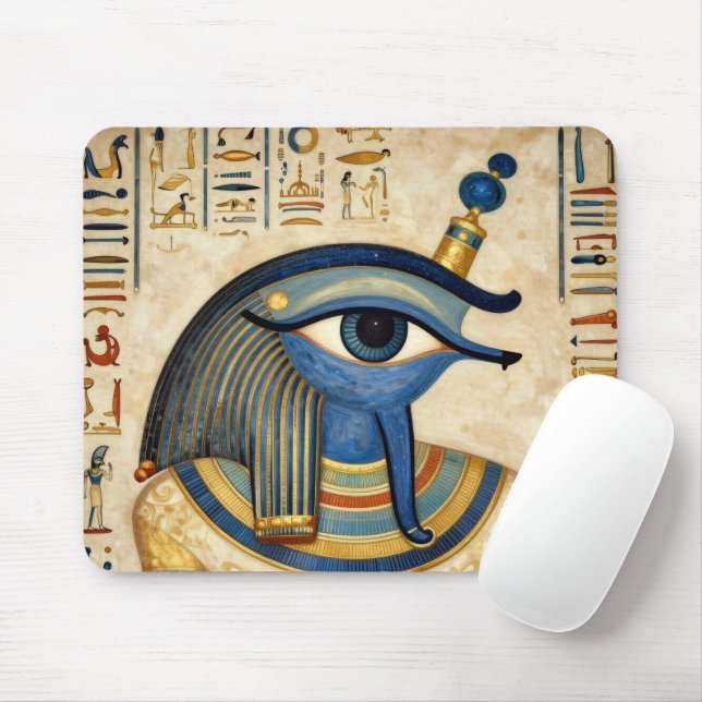 The Egyptian Eye Mouse Mat (With Mouse)