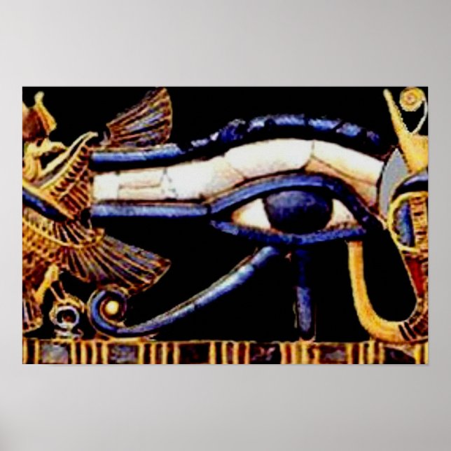The Egyptian Eye of Horus Poster (Front)