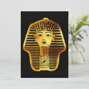 The Egyptian Golden Tutankhamun Mask Thank You Card