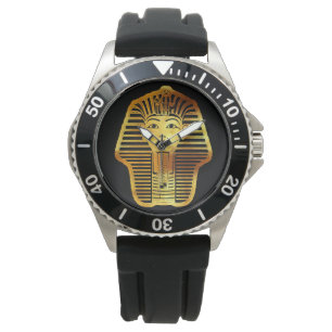 The Egyptian Golden Tutankhamun Mask Watch