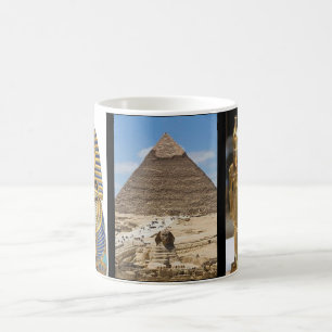 The Egyptian pyramid and the Pharaohs Coffee Mug