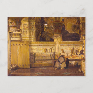 The Egyptian Widow, Alma-Tadema Postcard