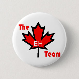 the eh team 6 cm round badge
