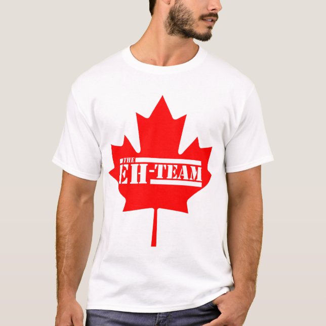 The Eh Team Canada Maple Leaf T-Shirt (Front)