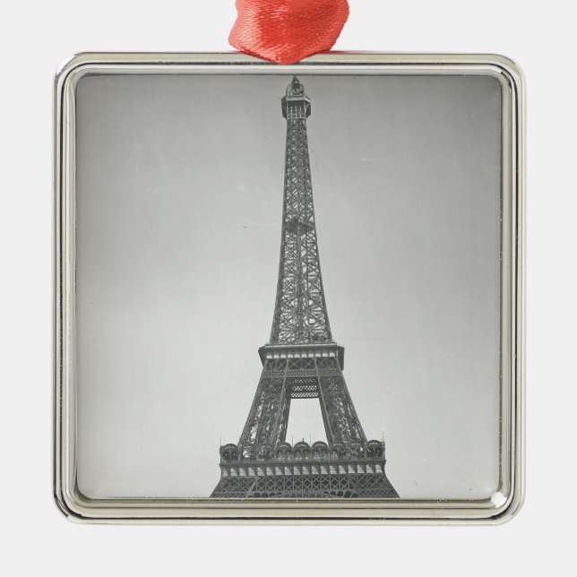 The Eiffel Tower, 1887-89 Metal Tree Decoration (Front)