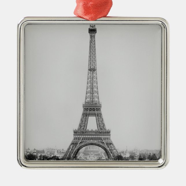 The Eiffel Tower 2 Metal Tree Decoration (Front)