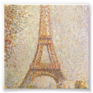 The Eiffel Tower by Georges Seurat Photo Print