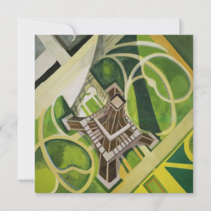 The Eiffel Tower (by Robert Delaunay) Card