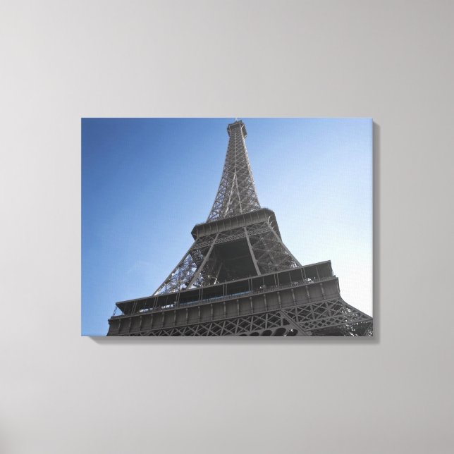 The Eiffel Tower Canvas Print (Front)