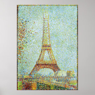 The Eiffel Tower - Famous Painting Poster