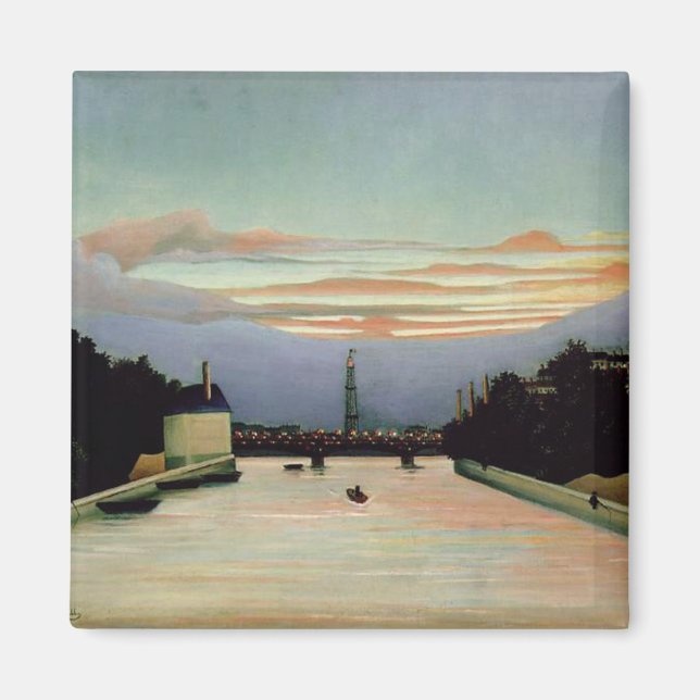 The Eiffel Tower Henri Rousseau 1898 Magnet (Front)
