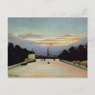 The Eiffel Tower Henri Rousseau 1898 Postcard
