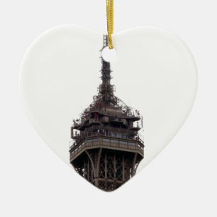 The Eiffel Tower Paris France Ceramic Tree Decoration