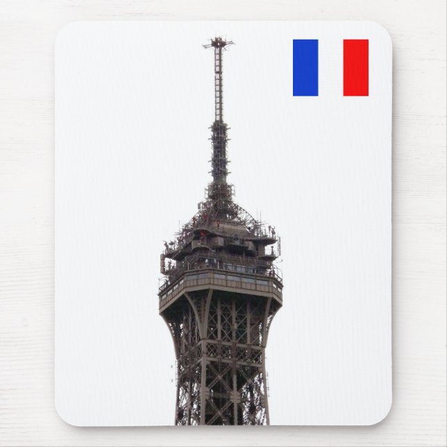 The Eiffel Tower Paris France Mouse Mat (Front)
