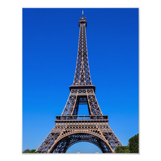 The Eiffel Tower, Paris - Photo Print (Front)