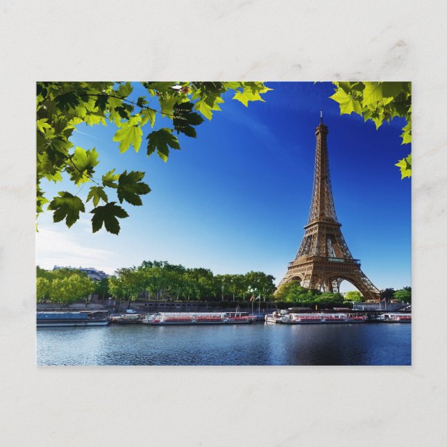 The Eiffel Tower Postcard (Front)