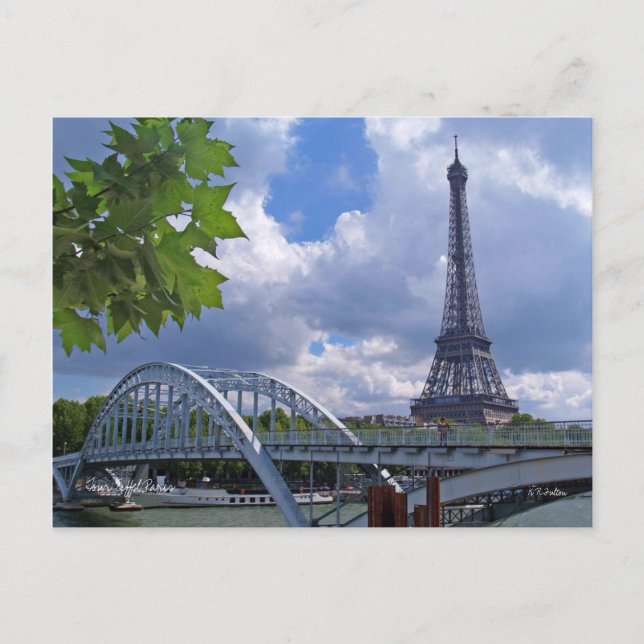 The Eiffel Tower Postcard (Front)