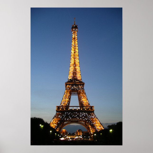 The Eiffel Tower Poster (Front)