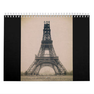 The Eiffel Tower: State of the Construction 1888 Calendar